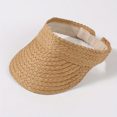 Foldable Straw Sun Hat Lightweight Summer Beach Hats For Women