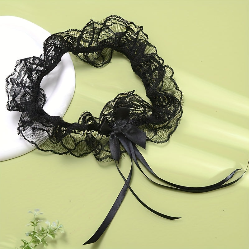 Lace Band Leg Band Elastic Strap Bridal Macrame Sexy Accessories