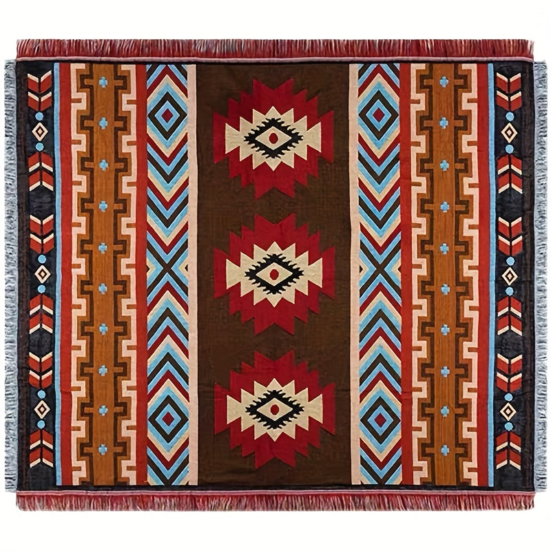 Camping Blanket Picnic Mat Bohemian Carpet Tent - Moisture proof - Thickened
