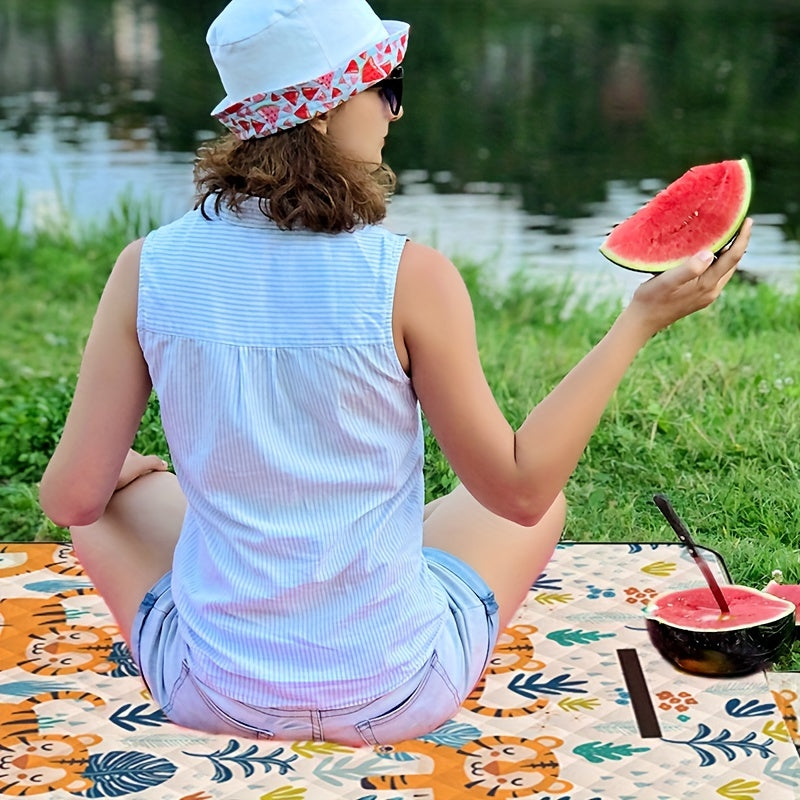 Portable Picnic Mat for Outdoor Vacations Camping Parties