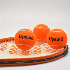 3pcs Tennis Set High Elasticity Durable Chemical Fiber Wool Rubber Balls