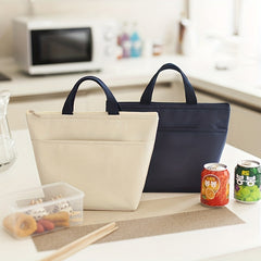 300D Oxford Cloth Lunch Bag Insulated Hand-held Outdoor Picnic Waterproof Bag