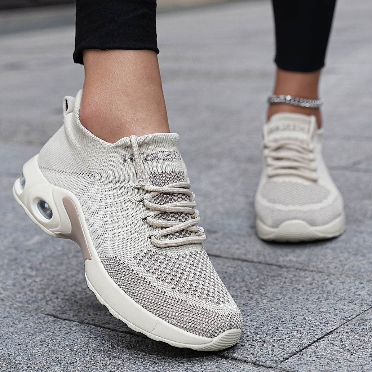 Women's Air Cushion Sports Shoes Breathable Athletic Running Shoes
