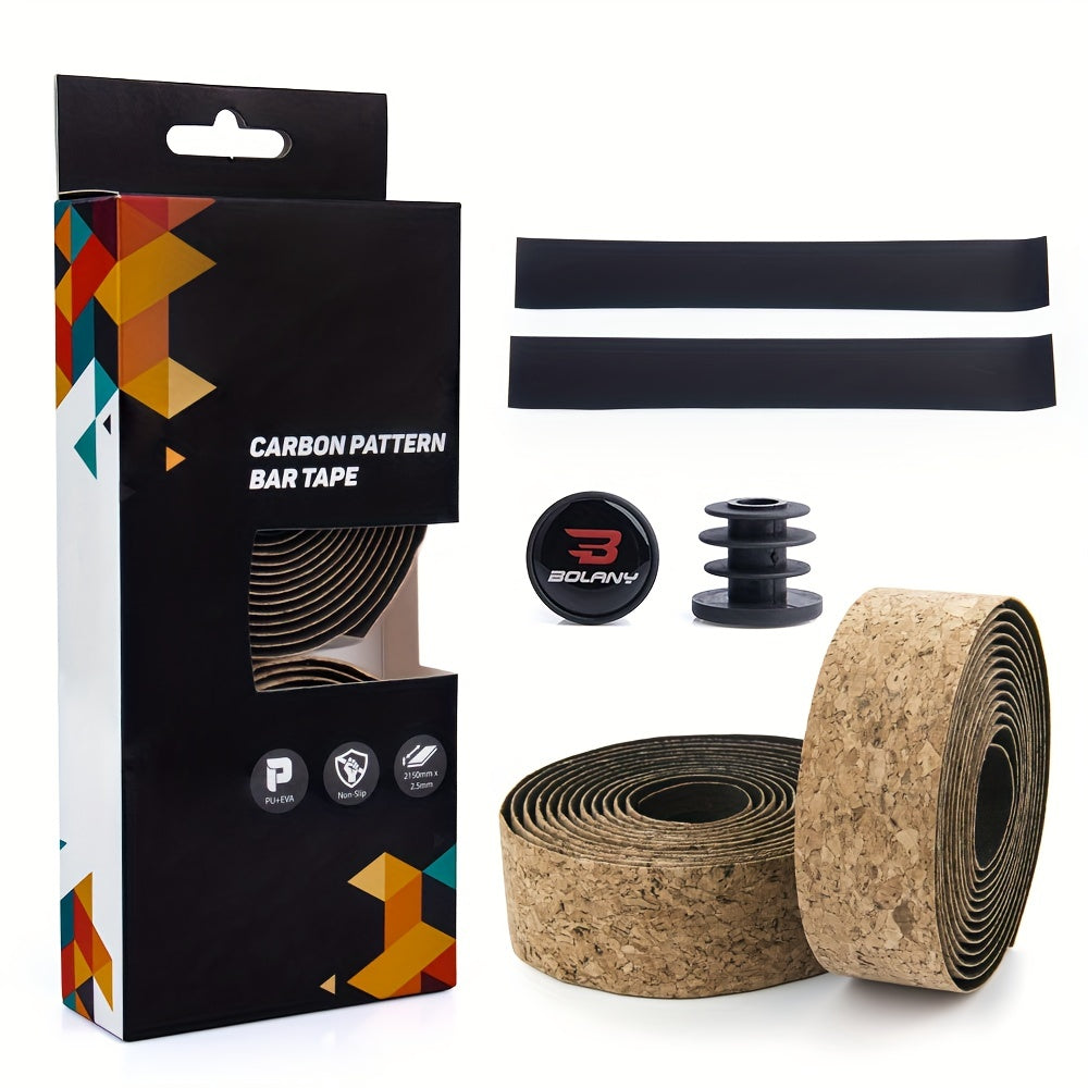 Bolany Road Bike Handlebar Tape - Woodchip Texture Design