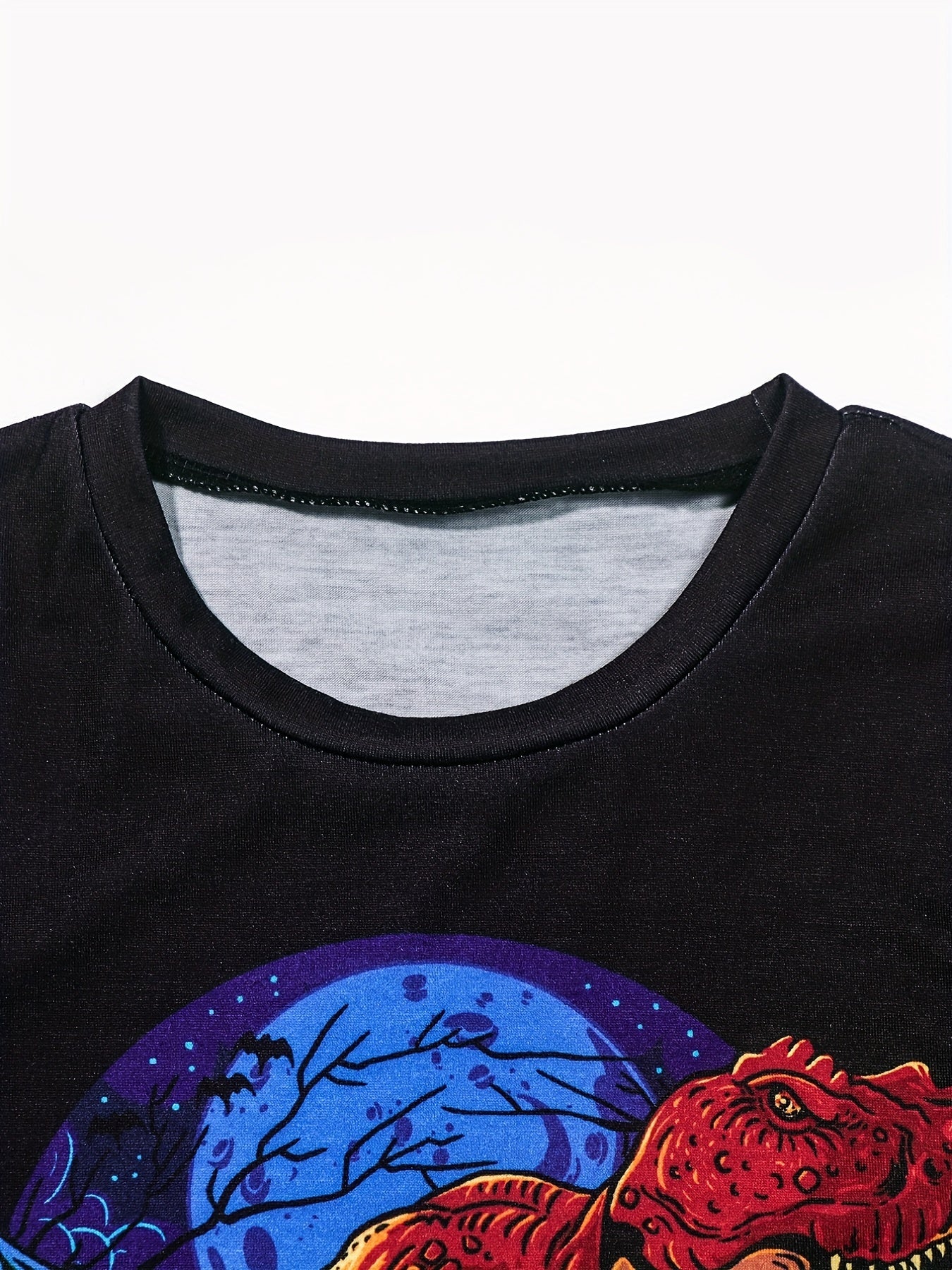Boys Dino 3D Printed T Shirt Sports Halloween Costume Sweatshirt Top