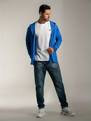 Men's UPF 50 Sun Protection Zip Hoodie Long Sleeve Quick Dry Tops