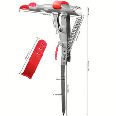 Automatic Spring Fishing Rod Holders Stainless Steel Adjustable Sensitivity