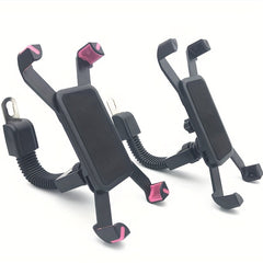 Motorcycle Rearview Mirror Phone Holder