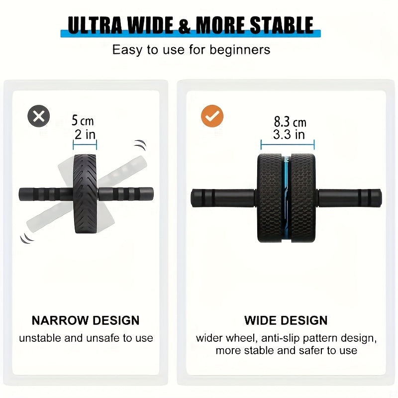 Silent Abdominal Muscle Training Roller - Core Strength Training