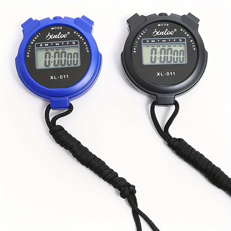 Electronic Stopwatch Referee Timer Digital Display Sports Fitness Running