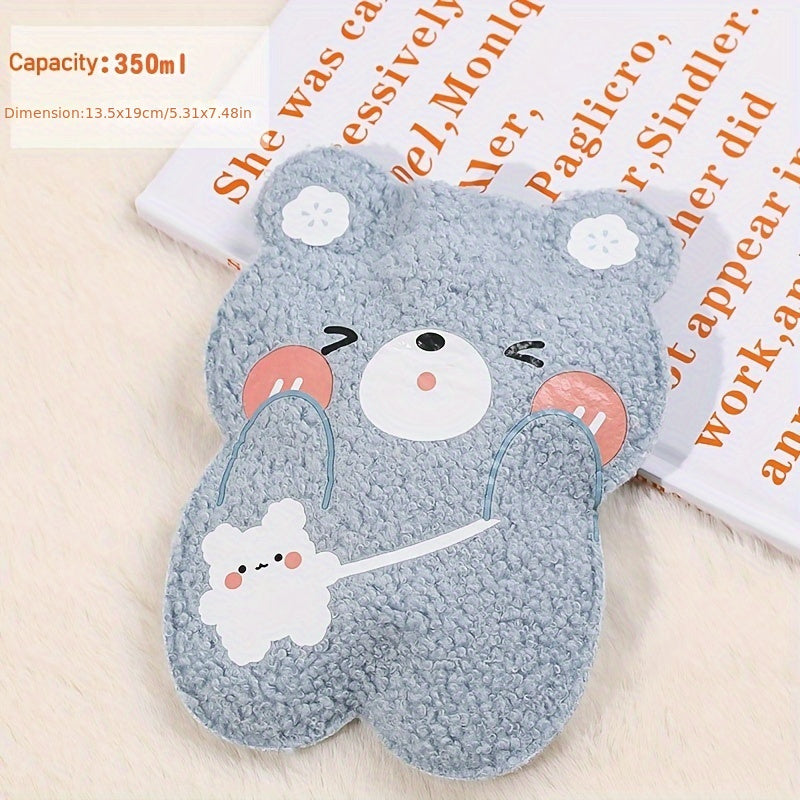 Cartoon Plush Bear Hot Water Bag Teddy Student Hand Warmer Warm Water Bag