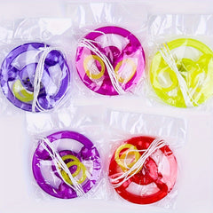 5pcs Pull Line Flywheel Outdoor Game Flywheel Assorted Varieties