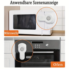 Oven Protective Lock Child Safety Lock Microwave Oven Door Anti-open Buckle