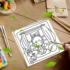 TGX Deluxe Fairy Cutie Painting Coloring Book