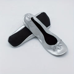 Women's Bowknot Ballet Flats Soft Sole Dance Shoes