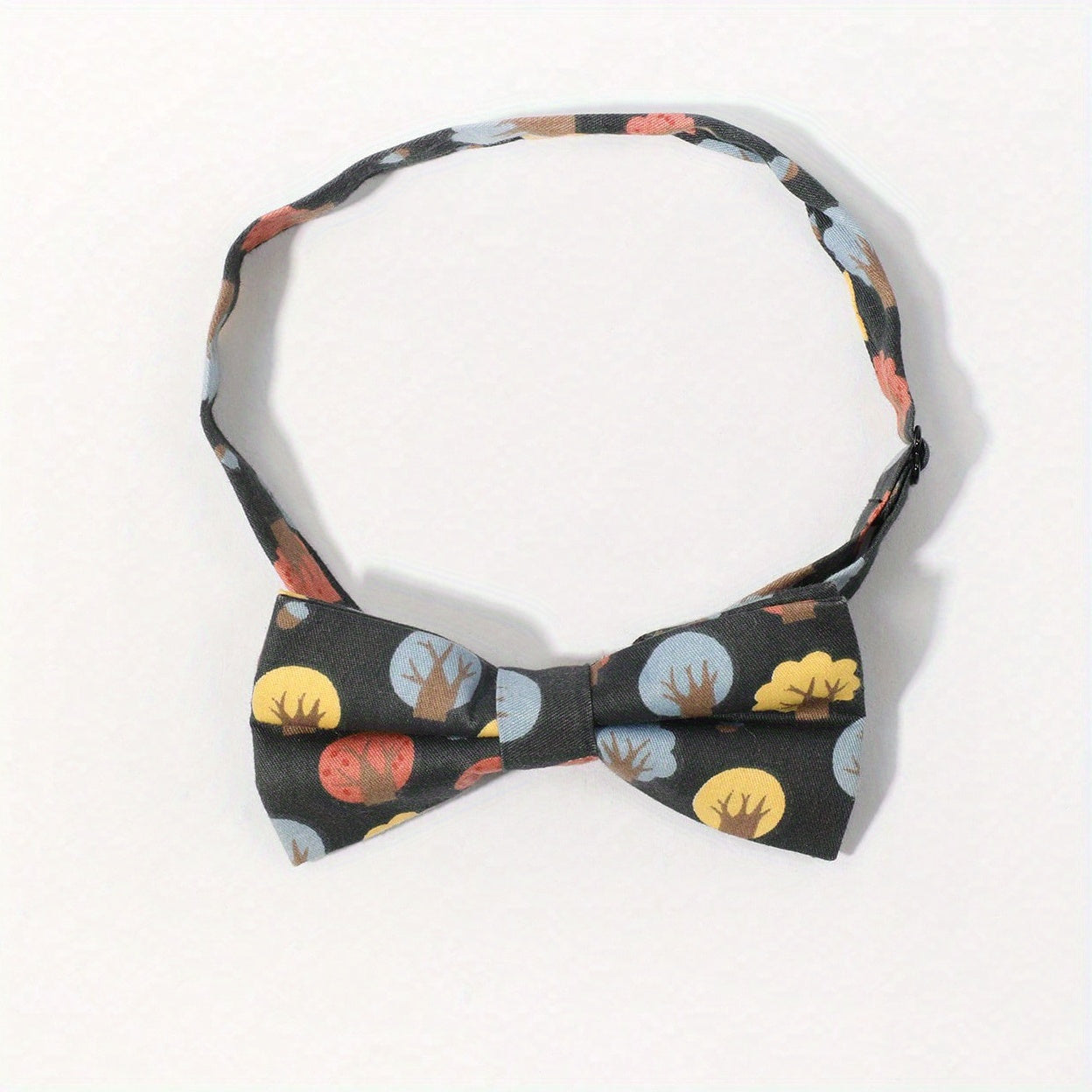 Colorful Forest Pattern Bow Tie for Boys and Children