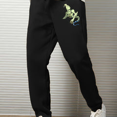 Cartoon Graphic Print Men's Casual Sweatpants
