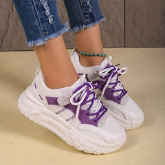 Women's Breathable Chunky Sneakers Comfortable Sport Shoes