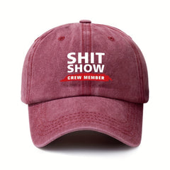 Fashionable Letter Printed Baseball Cap Adjustable Sunscreen Cap