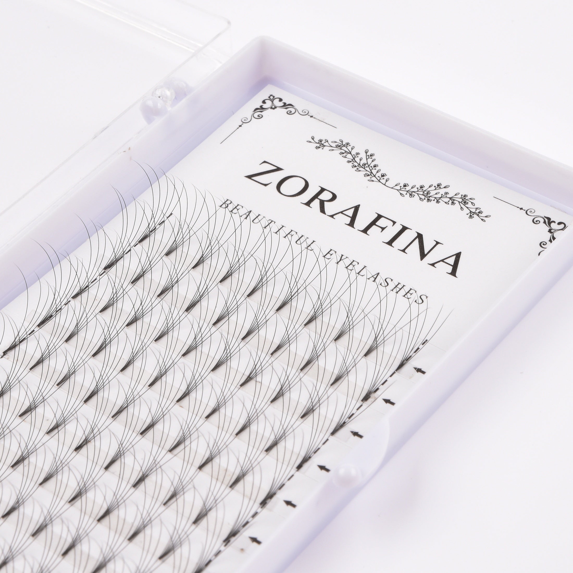 5D Cluster Lashes Short Root Curling Eyelashes Extension