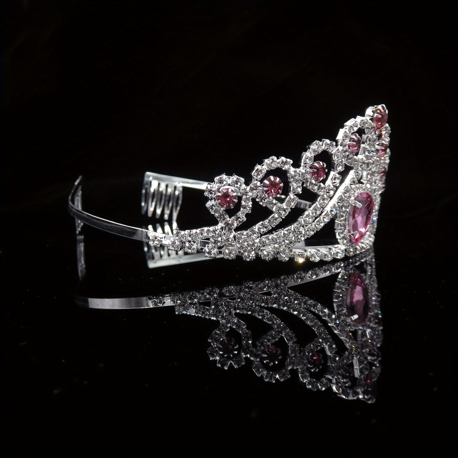 Crystal Headband Rhinestone Crown Wedding Hair Accessories