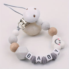 Cloud Silicone Pacifier Clip for Baby Safety