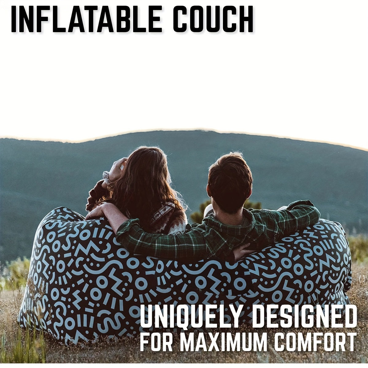 Inflatable Couch Air Sofa Portable Waterproof