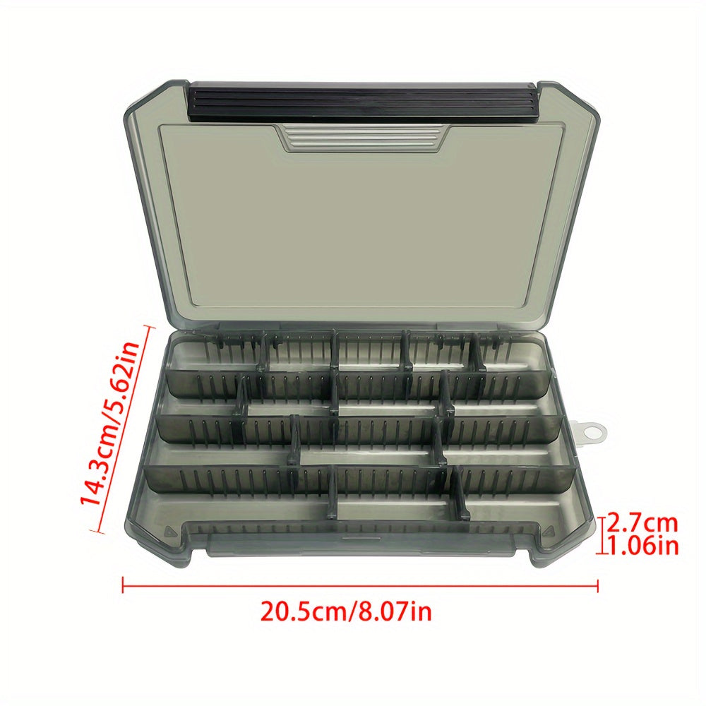 1pc Grid Storage Box Parts Box Tool Box Plastic Household Screw Box