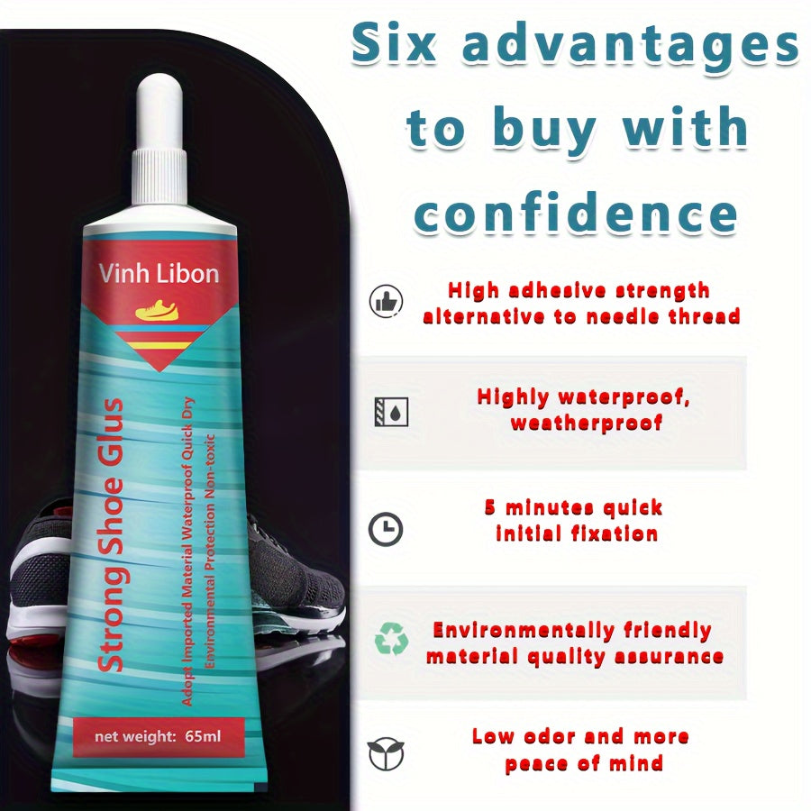 65ML Universal Shoe Glue - Repair and Waterproof Shoes