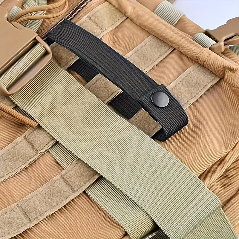 4pcs Molle Webbing Strap Nylon Snap Straps Outdoor Backpack Snap Strap