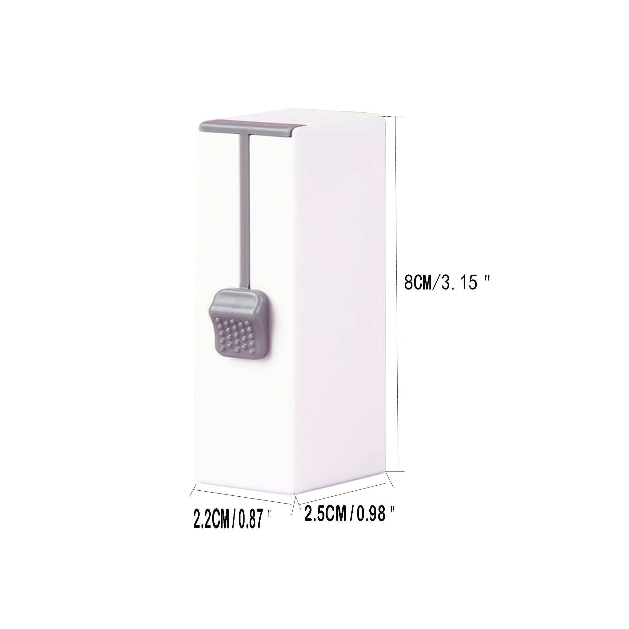 Automatic Toothpick Holder with Floss Storage for Travel Hotel Home
