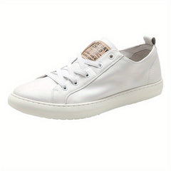 Men's Leather Slip-On Skate Shoes Sneakers