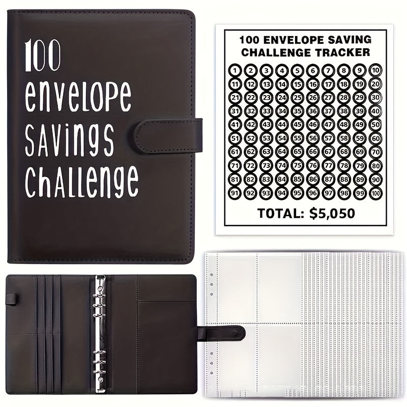 100 Envelope Challenge Binder Easy Way To Save Budget Binder With Envelopes