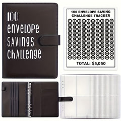 100 Envelope Challenge Binder Easy Way To Save Budget Binder With Envelopes