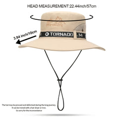Unisex Sunshade Bucket Hat for Outdoor Activities