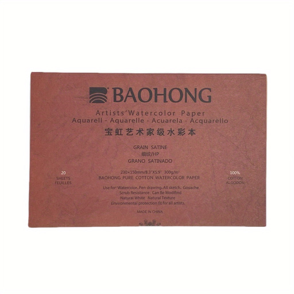 Watercolor Block 100% Cotton 140LB 20 Sheets