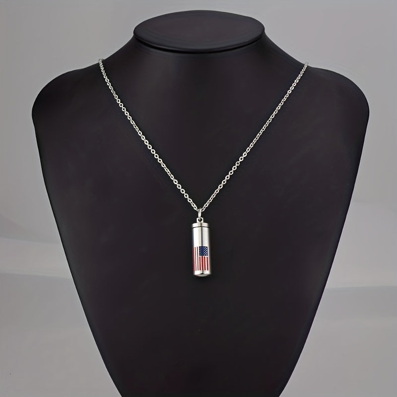 Stainless Steel Cremation Urn Necklace for Pet Ashes