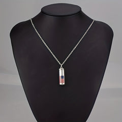Stainless Steel Cremation Urn Necklace for Pet Ashes
