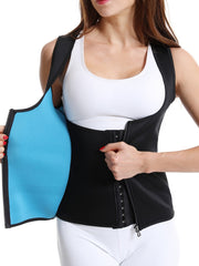 Zipper Tummy Control Corset Waist Trainer Belt Hourglass Body Shaper