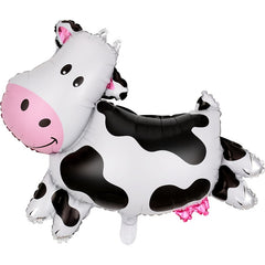 4pcs Cow Balloons Farm Party Balloons Birthday Balloons Decor