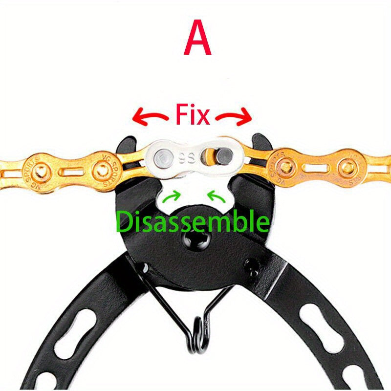 Bicycle Chain Quick Link Tool Carbon Steel Quick Release for Bike Repair