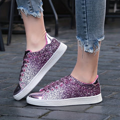 Sequins Low Top Skate Shoes for Women