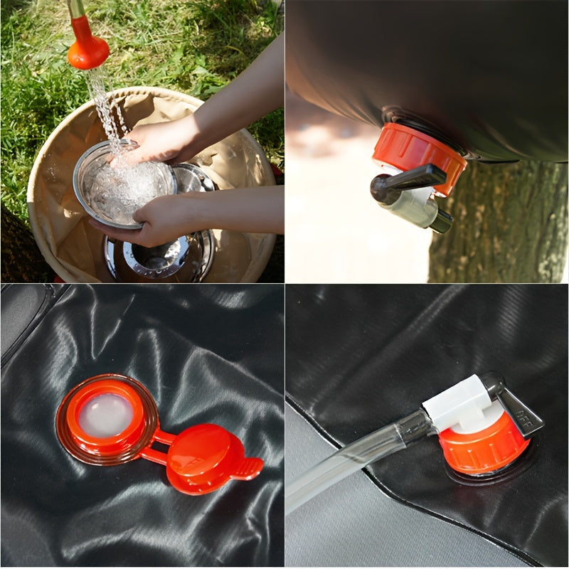 Portable Camping Solar Hot Water Bag for Outdoor Bathing