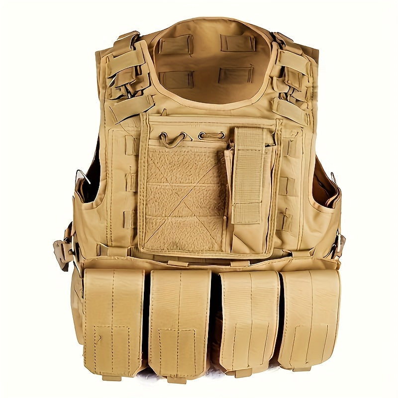 Adjustable Airsoft Vest Lightweight Oxford Cloth Training Vest