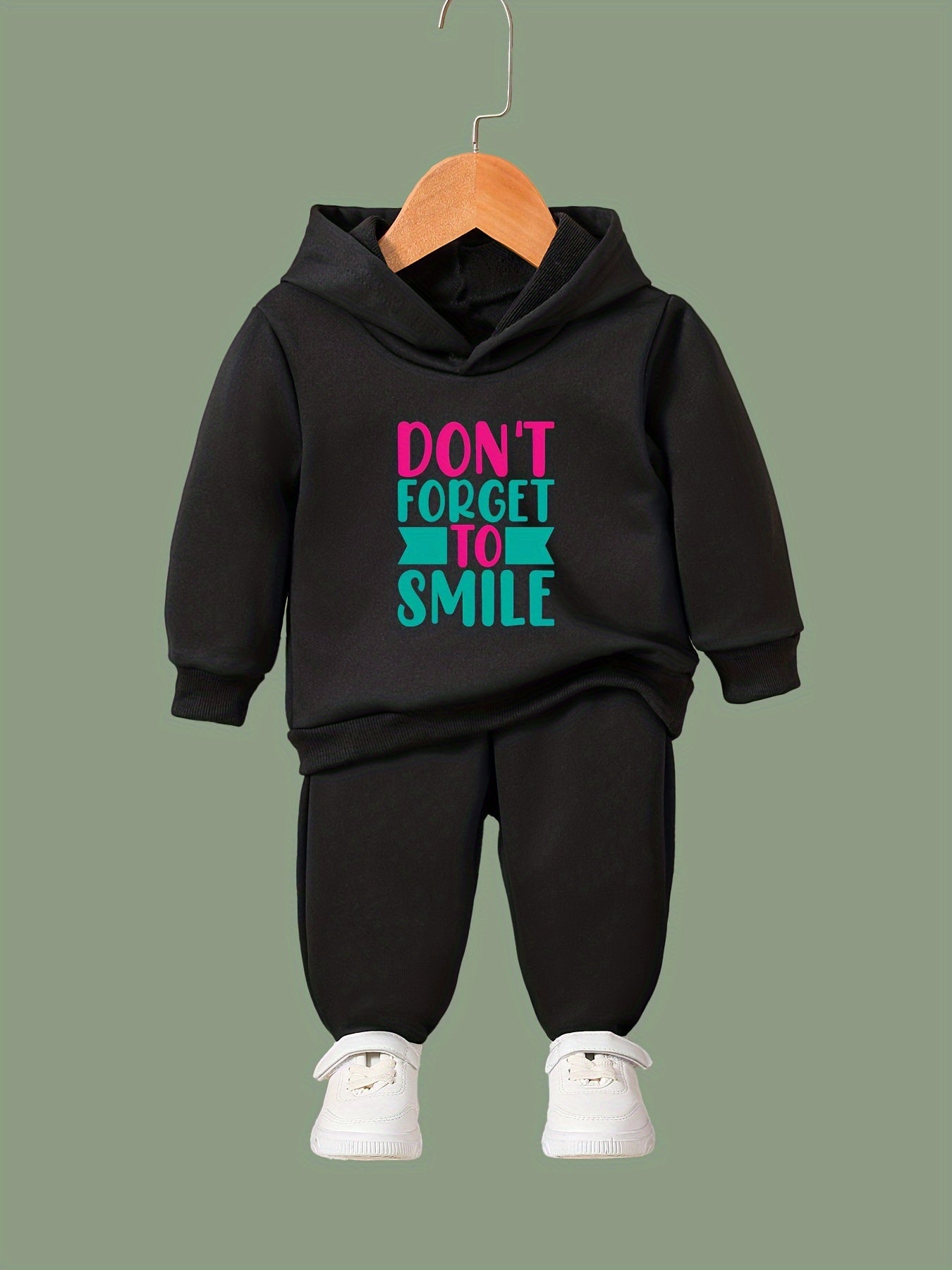 2pcs Girls Activewear Sets Sports Running Outfits Breathable Comfy