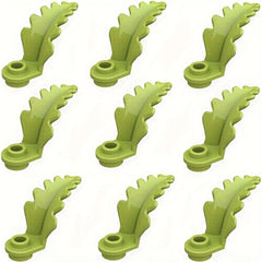 9pcs Garden Building Blocks Set DIY Leaves Twigs Grass for Farm Scene Play
