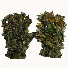 Leaf Camo Gloves 3D Camouflage Outdoor Anti Slip Sports Gloves