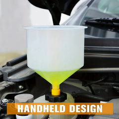 15pcs Radiator Coolant Filling Funnel Kit Spill Proof