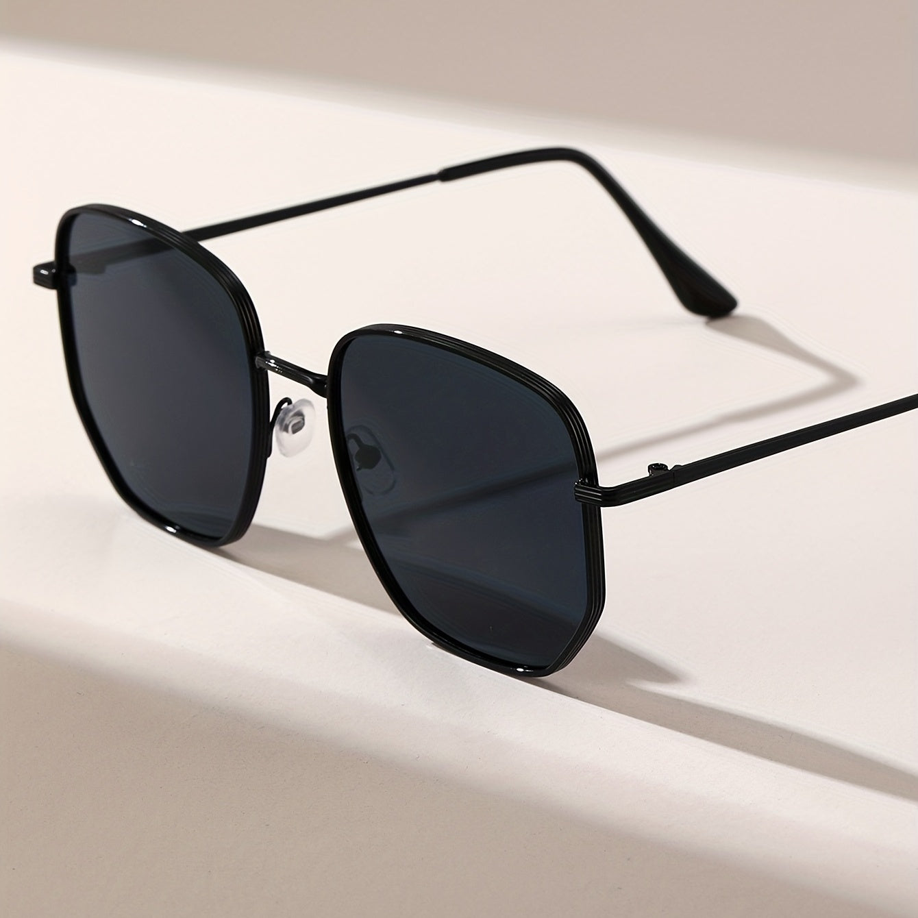 Ombre Lens Square Sunglasses UV400 for Men Women