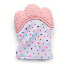 Silicone Teething Gloves for Baby's Teeth Grinding Needs
